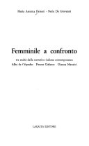 Copertina di Femminile a confronto