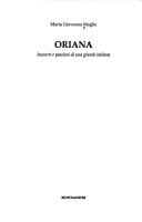 Copertina di Oriana