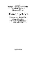 Copertina di Donne e politica