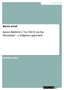 Copertina di James Baldwin’s "Go Tell It on the Mountain" - a religious approach