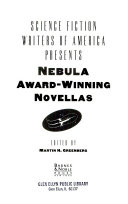Copertina di Nebula Award-winning Novellas