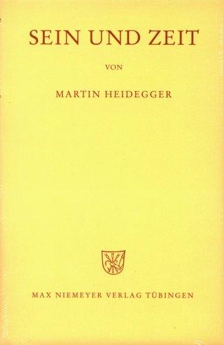 Copertina di Sein und Zeit