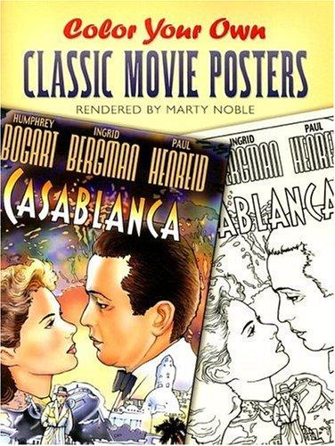 Copertina di Color Your Own Classic Movie Posters