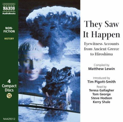 Copertina di They Saw It Happen (Classic Literature with Classical Music)