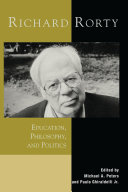 Copertina di Richard Rorty