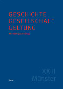 Copertina di Geschichte – Gesellschaft – Geltung