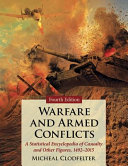 Copertina di Warfare and Armed Conflicts
