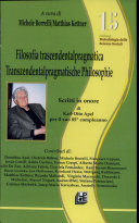 Copertina di Filosofia trascendentalpragmatica