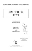 Copertina di Umberto Eco