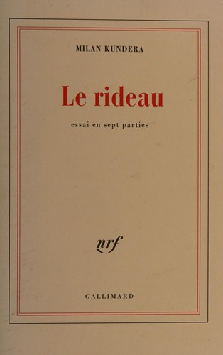 Copertina di Le Rideau