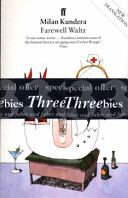 Copertina di Threebies: Milan Kundera