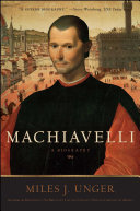Copertina di Machiavelli
