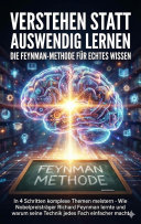 Copertina di Verstehen statt auswendig lernen: Die Feynman-Methode für echtes Wissen