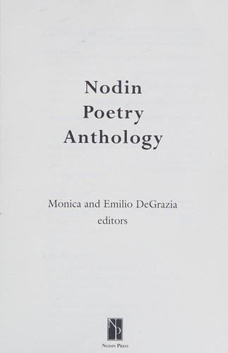 Copertina di Nodin poetry anthology
