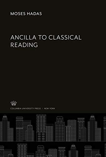 Copertina di Ancilla to classical reading