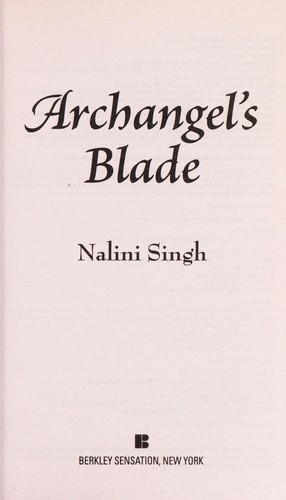 Copertina di Archangel's Blade (Guild Hunter #4)