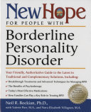 Copertina di New Hope for People with Borderline Personality Disorder