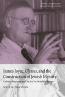 Copertina di James Joyce, Ulysses, and the Construction of Jewish Identity