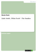 Copertina di Zadie Smith: „White Teeth“ - The Families