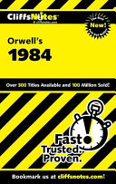 Copertina di CliffsNotes on Orwell's 1984