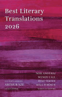 Copertina di Best Literary Translations 2026