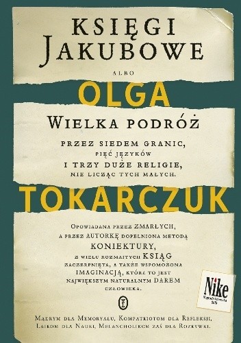 Copertina di Księgi Jakubowe