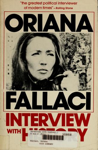 Copertina di Interview with history