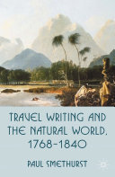Copertina di Travel Writing and the Natural World, 1768-1840