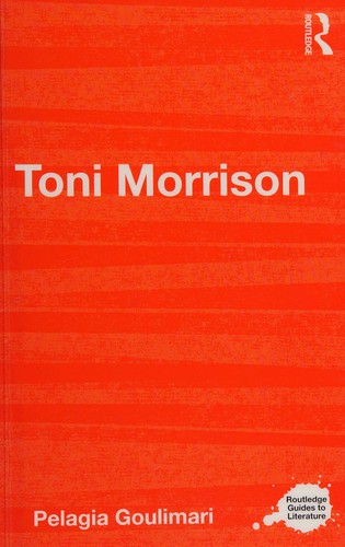 Copertina di Toni Morrison