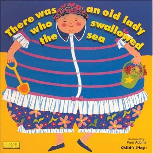 Copertina di There Was an Old Lady Who Swallowed the Sea (Classic Books With Holes)
