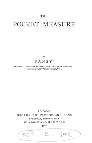 Copertina di The Pansy books