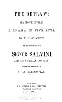 Copertina di Morte Civile