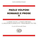 Copertina di Romanzi e prose II