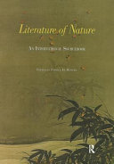 Copertina di Literature of Nature