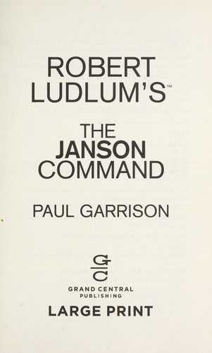 Copertina di Robert Ludlum's The Janson command
