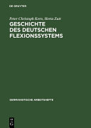 Copertina di Geschichte des deutschen Flexionssystems