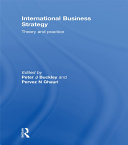 Copertina di International Business Strategy
