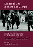 Copertina di Diesseits und jenseits der Grenze