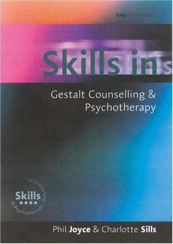 Copertina di Skills in Gestalt counselling & psychotherapy