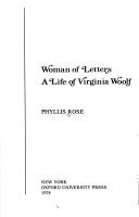 Copertina di Woman of letters