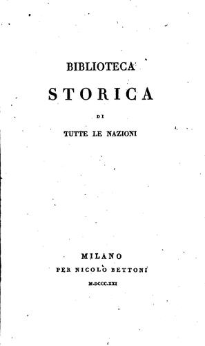 Copertina di Istoria civile del regno di Napoli