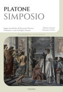 Copertina di Simposio. Testo greco a fronte