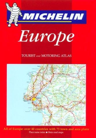 Copertina di Michelin motoring atlas Europe