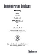 Copertina di Lepidopterorum Catalogus