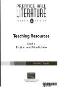 Copertina di Prentice Hall Literature Penguin Edition Teaching Resources Unit 1: Fiction and Nonfiction Grade 8 2007c