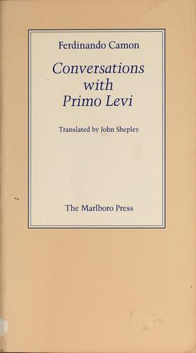 Copertina di Conversations with Primo Levi