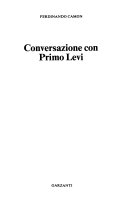 Copertina di Conversazione con Primo Levi
