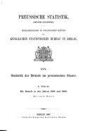 Copertina di Preussische statistik