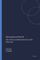 Copertina di Excavations at Nuzi II