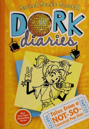Copertina di Tales from a Not-so-talented Pop Star (Dork Diaries #3)